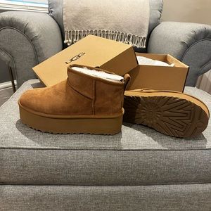Ugg platform boots